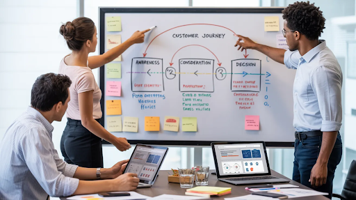 Experts are figuring out how to plan a customer’s journey