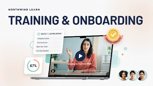 A training and onboarding video