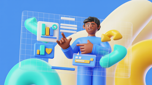 An example of a 3D-animated explainer video
