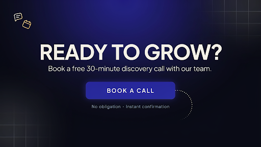 An example of a CTA in a marketing video