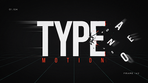 An example of typography animation