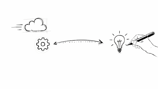 An example of whiteboard animation