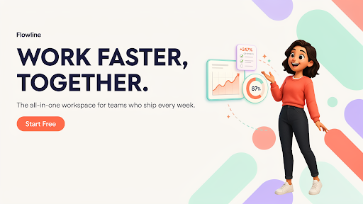 Animated marketing video example