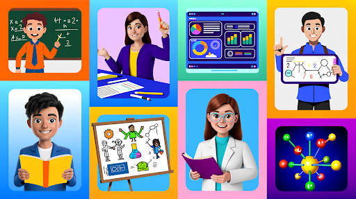 Different types of educational animation