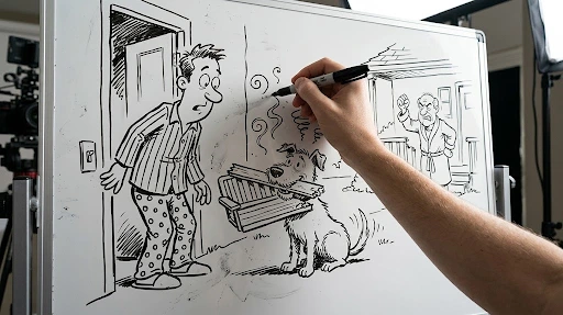 Humor Can Make Whiteboard Animation Easily Consumable